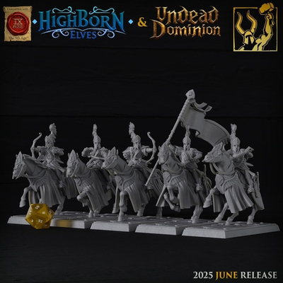 Миниатюра Warhammer Elves Light Cavalry