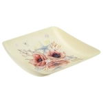 Блюдо ДЕКО маки 5,2,3х24,3 см (комплект 30 шт)