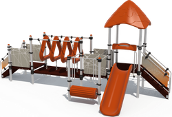Детский городок Родос (комплектация 2, паттерн Vector)