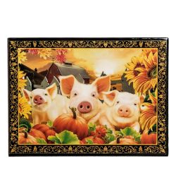 ШК-11/13-A Шкатулка в технике декупаж (8х10х4)