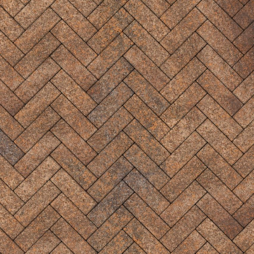 Тротуарная плитка ПАРКЕТ - Листопад гранит Клен