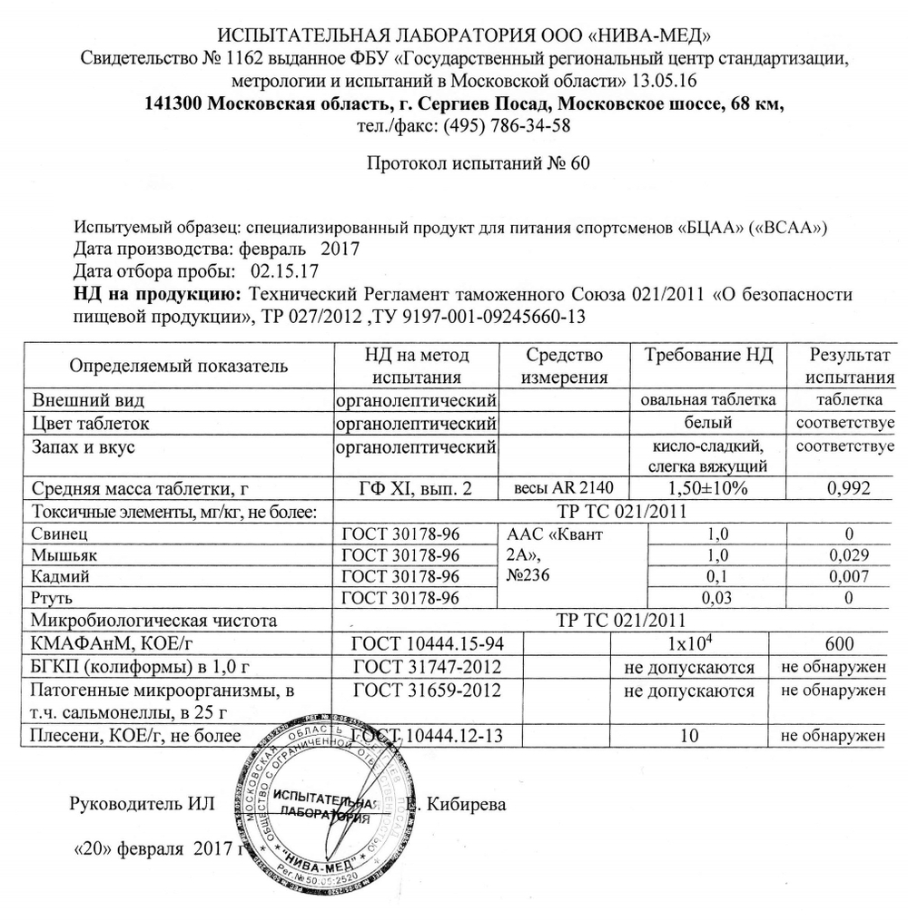 Удостоверение_качества_ВСАА_табл