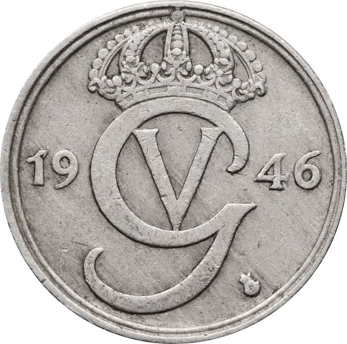 25 эре 1946 Швеция