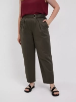 Брюки чинос с поясом