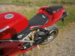 Ducati 1198 2008-2012 Tappezzeria Italia Чехол для сиденья с эффектом Вельвет