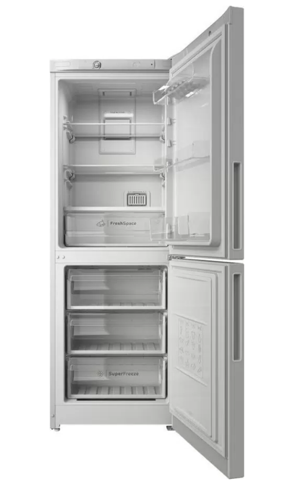 Холодильник двухкамерный Indesit itr4160w (q)