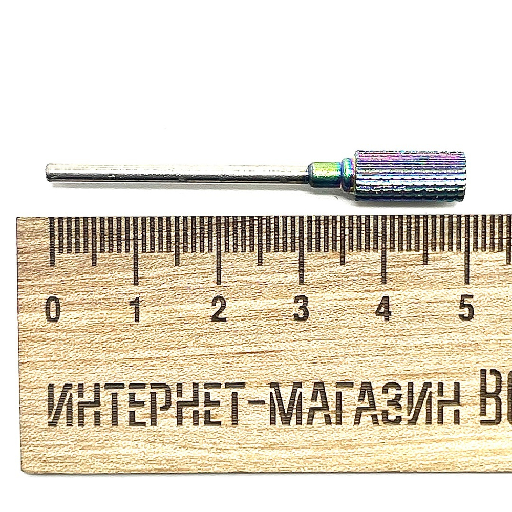 Борфреза твердосплавная цилиндр d6х2.3 мм