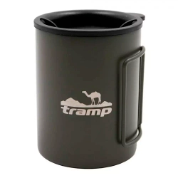 Кружка Tramp TRC-137 изотермическая со складными ручками и поилкой 400 мл, Olive