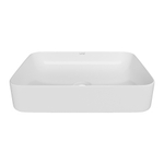 Раковина накладная на столешницу WAVE Quadro 500*390*140 ш*г*в без перелива,белый,прямоуг