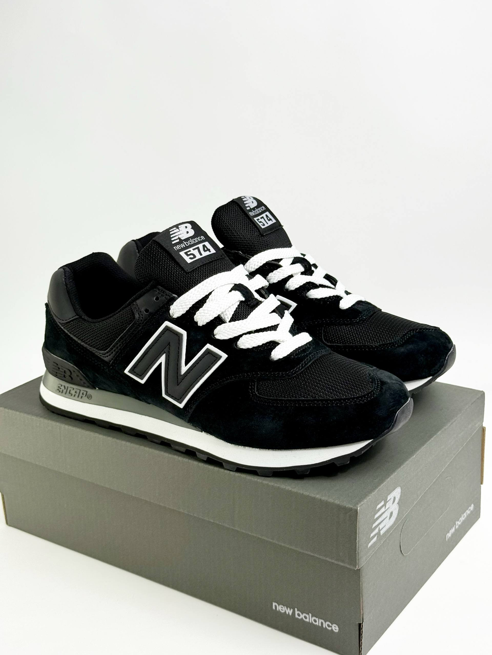Кроссовки New Balance 574 #B233 (черн.)