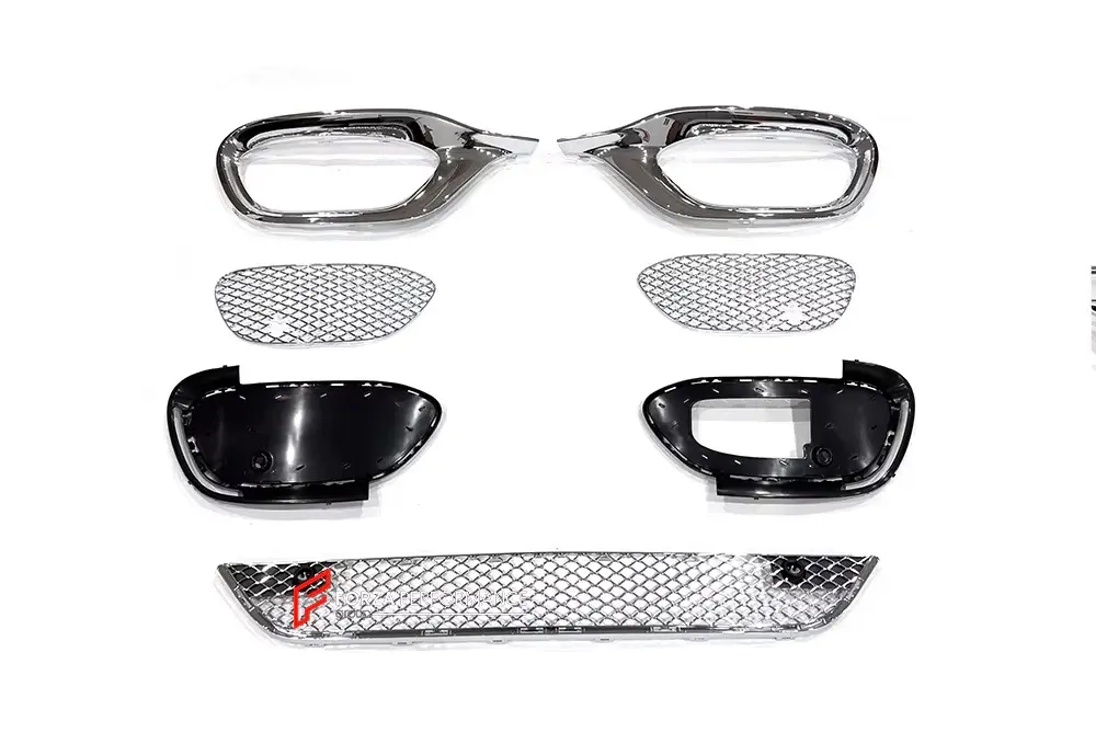 Сетка переднего бампера для Mercedes-Benz S-Class S480 S580 W223 2020+ до S680 Maybach Майбах Мерседес Бенц S класс