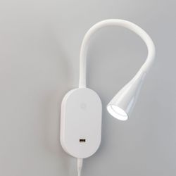 Citilux Рио CL704380N LED Светильник гибкий с USB Белый