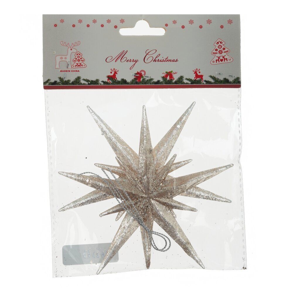 GAEM Украшение новогоднее "Звезда", L11,5 W1 H11,5 см