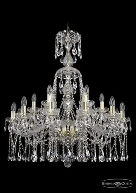 Подвесная люстра Bohemia Ivele 1413/12+6/300/XL-95/G