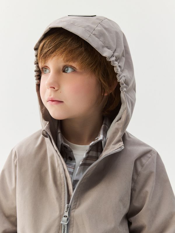 Парка на флисе 