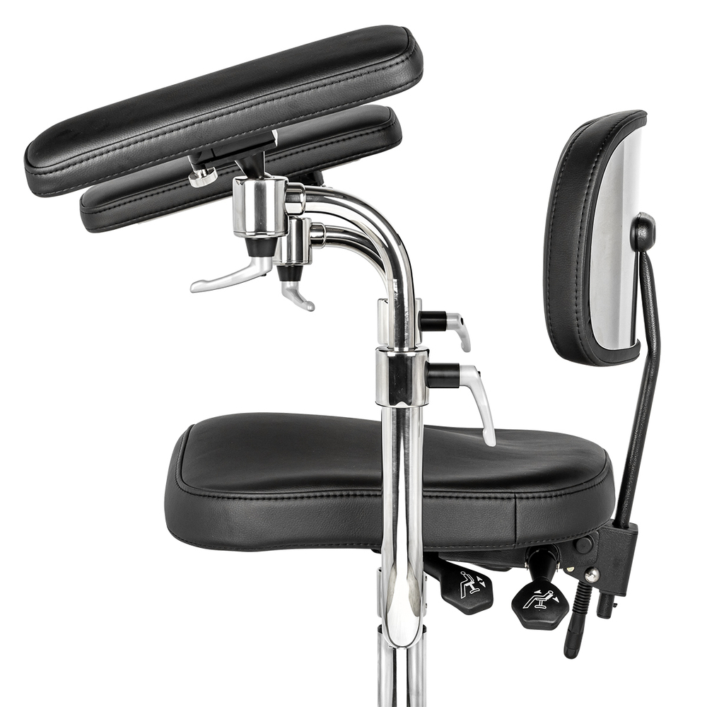 Стул микроскописта Mercury ELITE COMFORT с обратным газлифтом