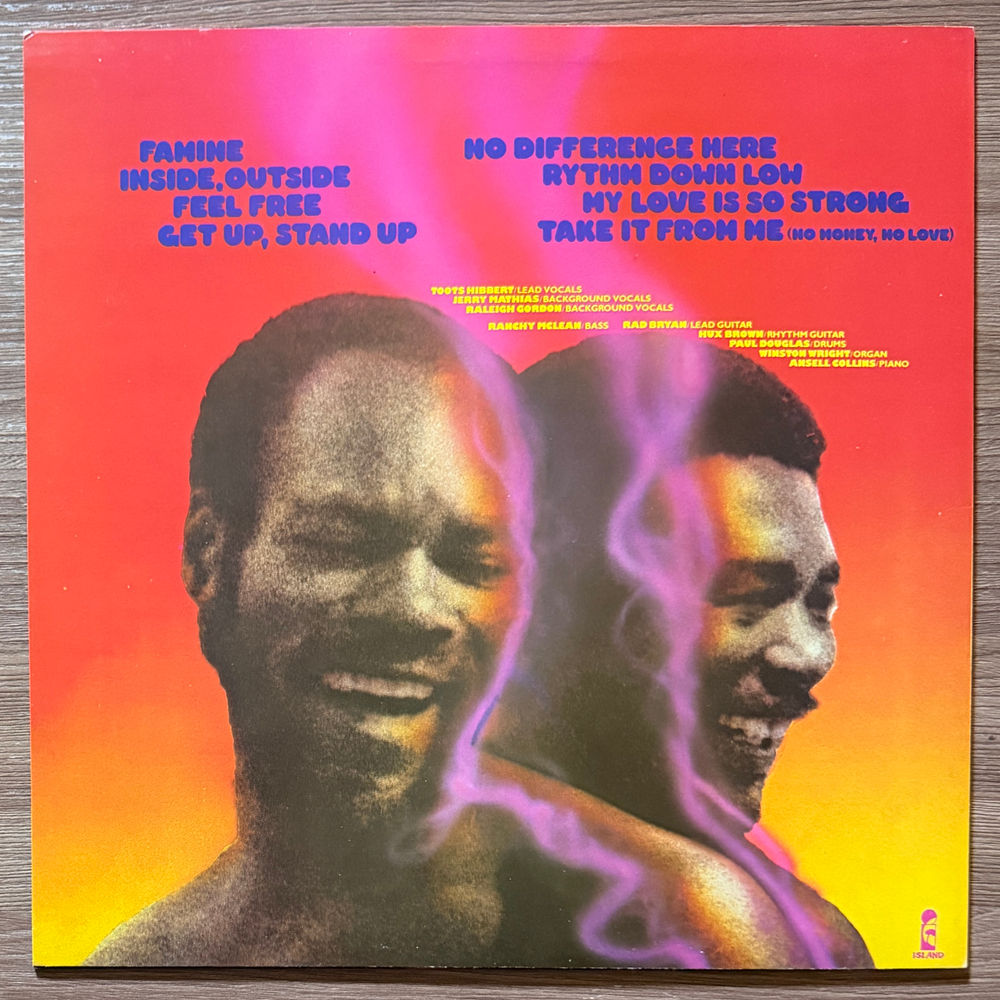 Toots & The Maytals ‎– Pass The Pipe (Англия 1979г.) Т