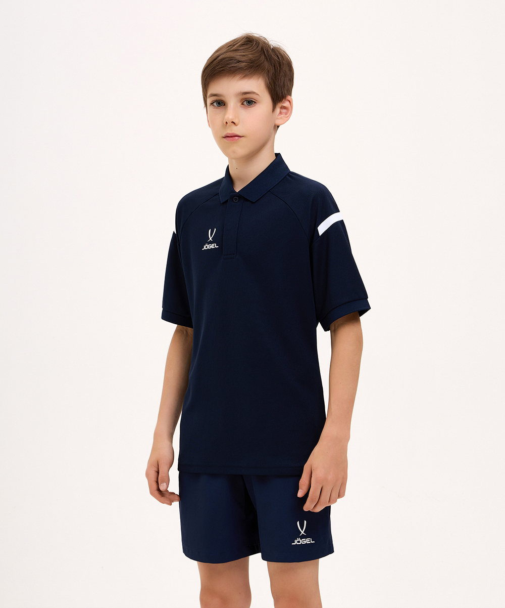 Поло CAMP 2 Poly Polo, темно-синий