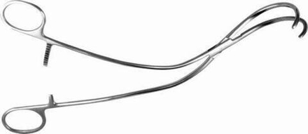 ТМ- З-133-1 Зажим д/пережатия и сближения концов аорты, левый, детский (НОВОЕ ИСПОЛНЕНИЕ)