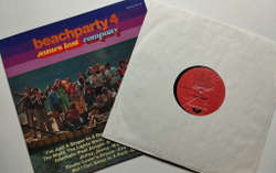Винтажная виниловая пластинка LP James Last Company Beachparty 4 (Germany 1973)