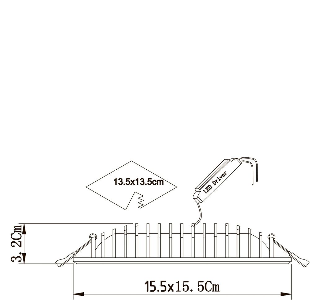Точечный встраиваемый светильник Arte Lamp
