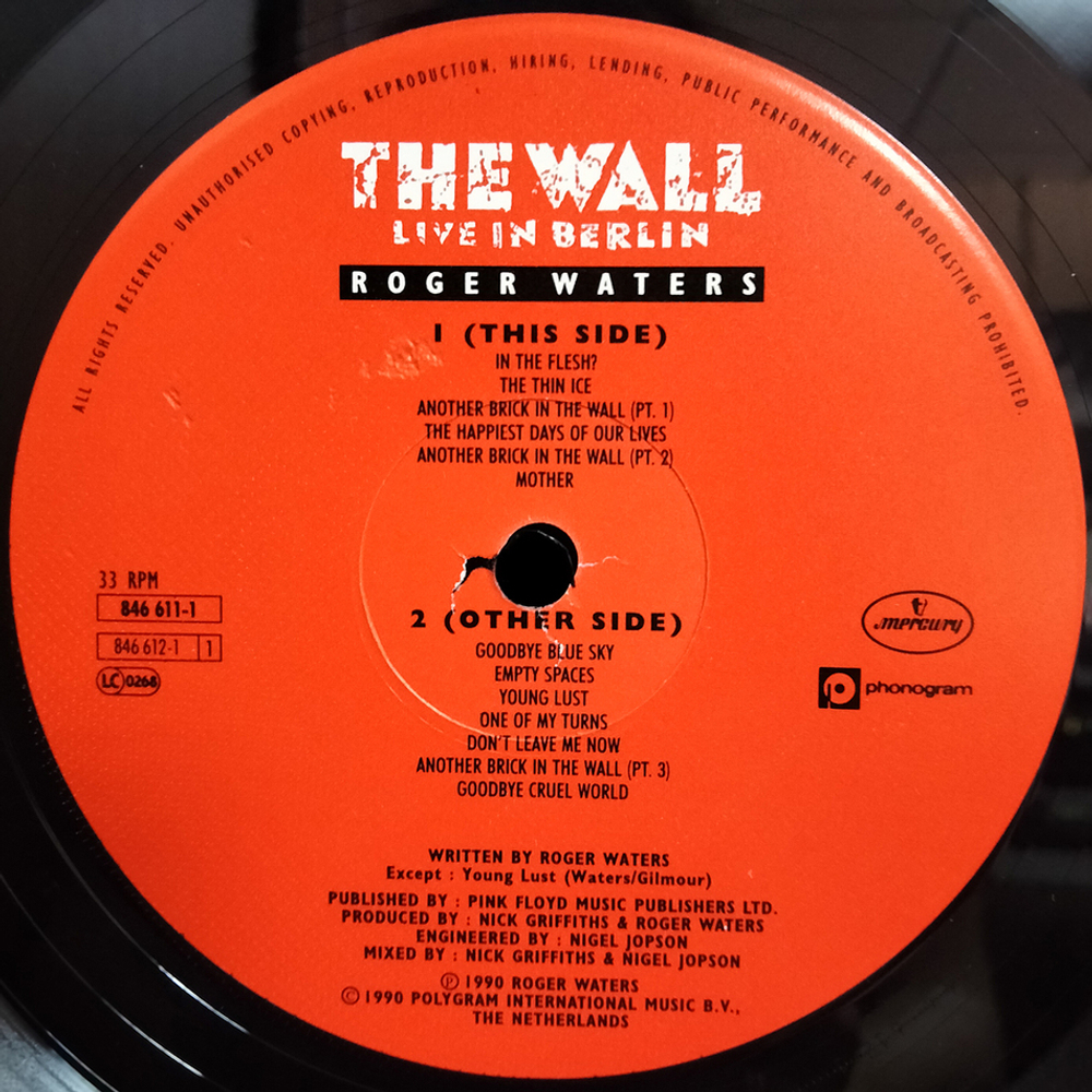 Roger Waters / The Wall - Live In Berlin (2LP)