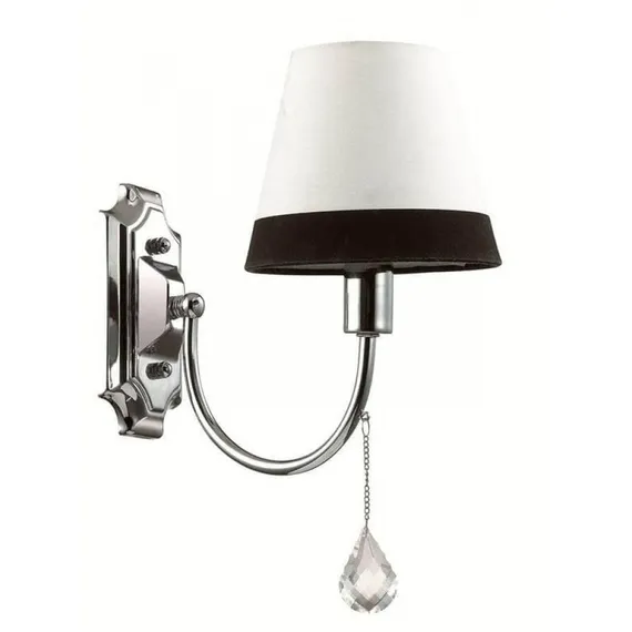 Бра 2978/1W хром/абажур/хрустальE14 40W NAIRA Lumion SALE