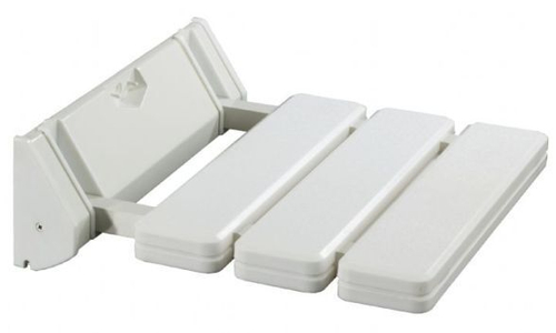 Сиденье для душа алюминий/ABS NOFER 15067.2.W белый