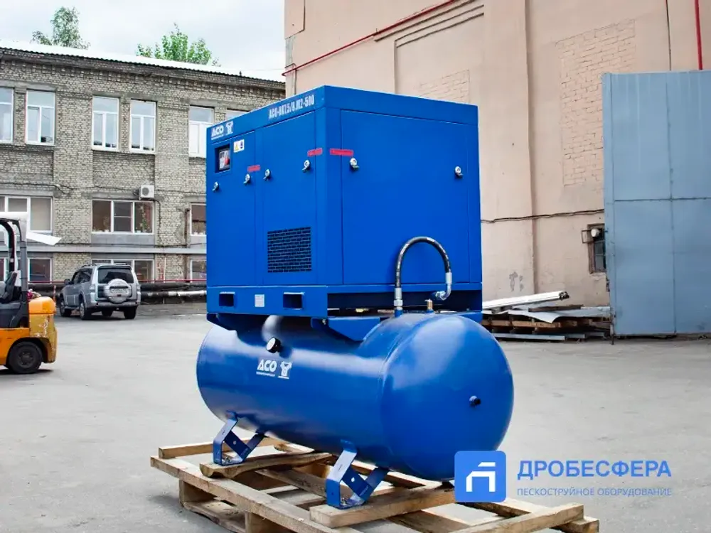 Винтовой компрессор АСО-ВК 7,5/8М2-500 BAOSI YNT46A