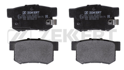 ZEKKERT BS1713 Колодки задние для Honda Accord IV-VII 90-, Civic VII-IX 00-, CR-V 96-, Crosstour 09-, Great Wall Hover H6 11-, Rover 600 (RH) 93-, Dongfeng H30 Cross, Dongfeng AX7