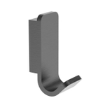 Крючок для ванной WONZON & WOGHAND LOTTE, Темный графит (WW-8315-BGM)