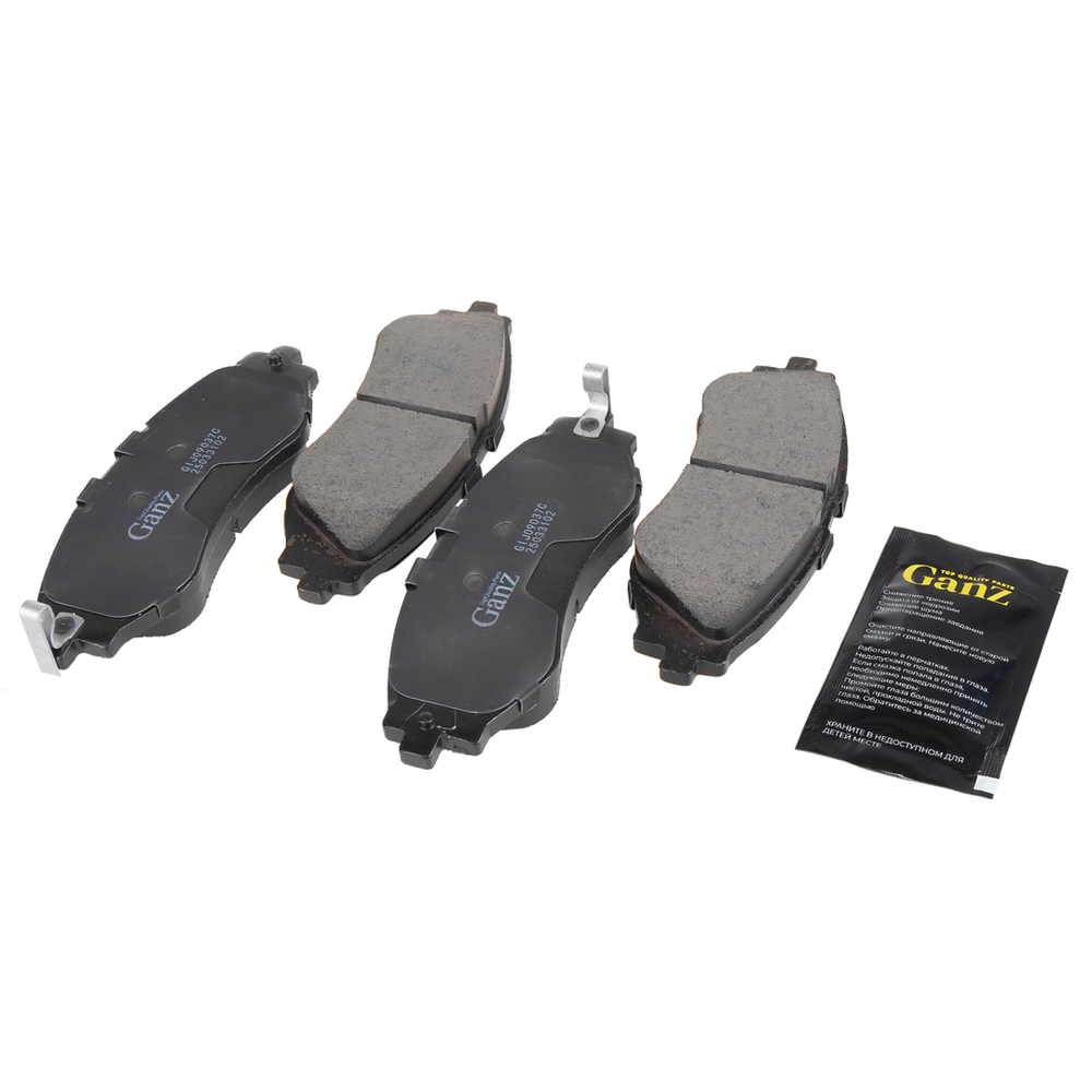 Колодки передние PRO-Line Ceramic CHEVROLET Lacetti 03- GANZ GIJ09037C
