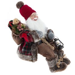 GAEM Дед Мороз, L24 W22 H47/41 см