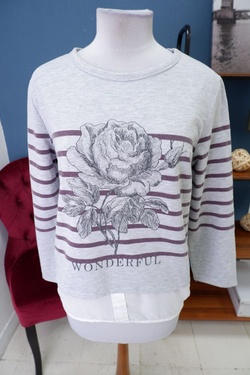 Джемпер Down Up стильный 46 размер