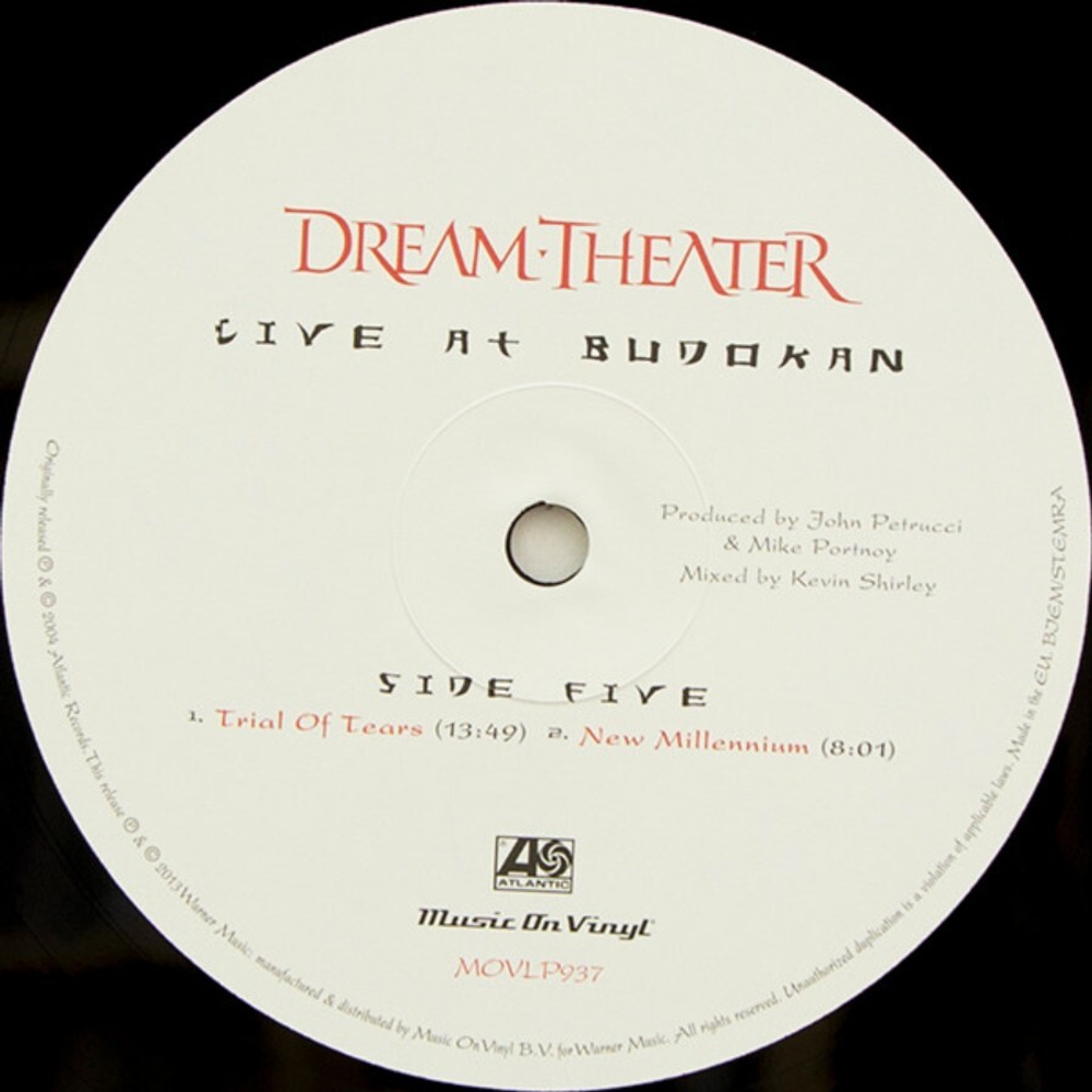 Dream Theater / Live At Budokan (4LP)
