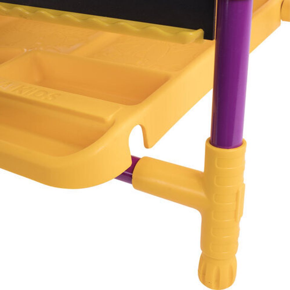 Мольберт растущий для мела/магнитно-маркерный, 53х46 см, BRAUBERG "NIKA KIDS", сиреневый, 238050