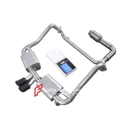 Спортивная выхлопная система с заслонками для Porsche 718 Boxster/Cayman 982 (2.0T и 2.5T) Порше Кайман