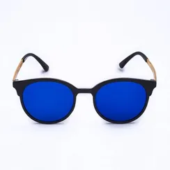 Очки солнцезащитные "Мастер К.", uv 400, 13.5 х 13.5 х 5 см, линза 4.7 х 4.1 см, синие