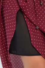 Платье Майя (бордовое/горох) П13984-3М LT Collection