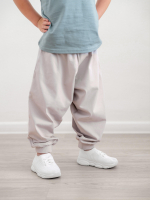 Брюки оверсайз Mjölk Песочный серый, уценка