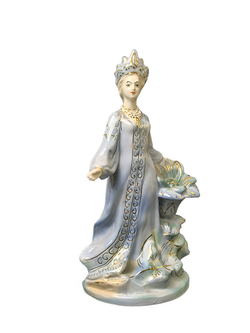 Фарфоровая статуэтка "Хозяйка медной горы" Гжель