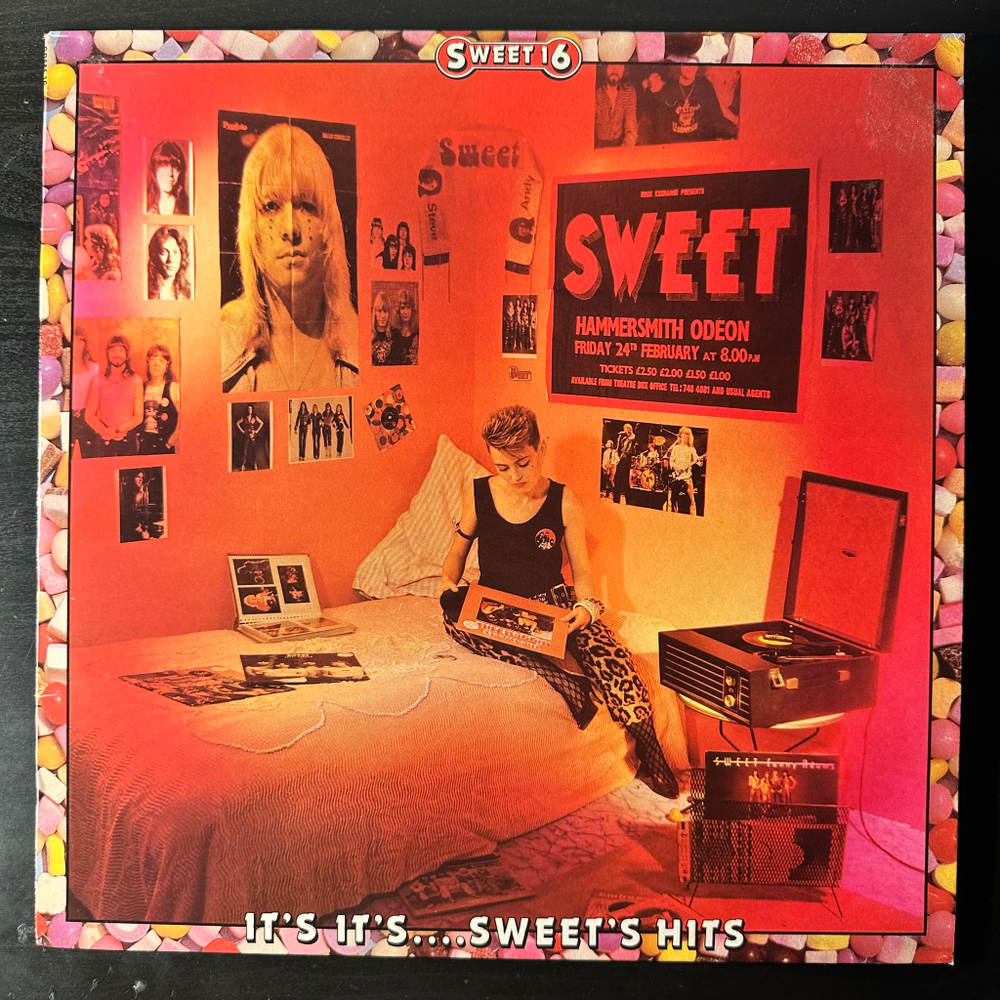 The Sweet ‎– Sweet 16: It's It's....Sweet's Hits (Франция 1984г.)