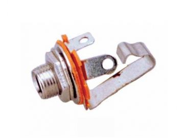 Разъем панельный 1/4” female (6,35мм), моно, Soundking CC217