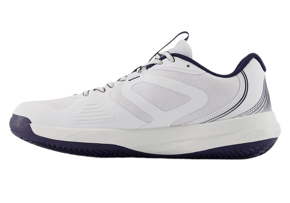 Мужские кроссовки теннисные New Balance FuelCell 796v5 M7964ZV - white/team navy
