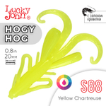 Твистер Lucky John Hogy Hog 0.8" (20 мм), 20шт/уп