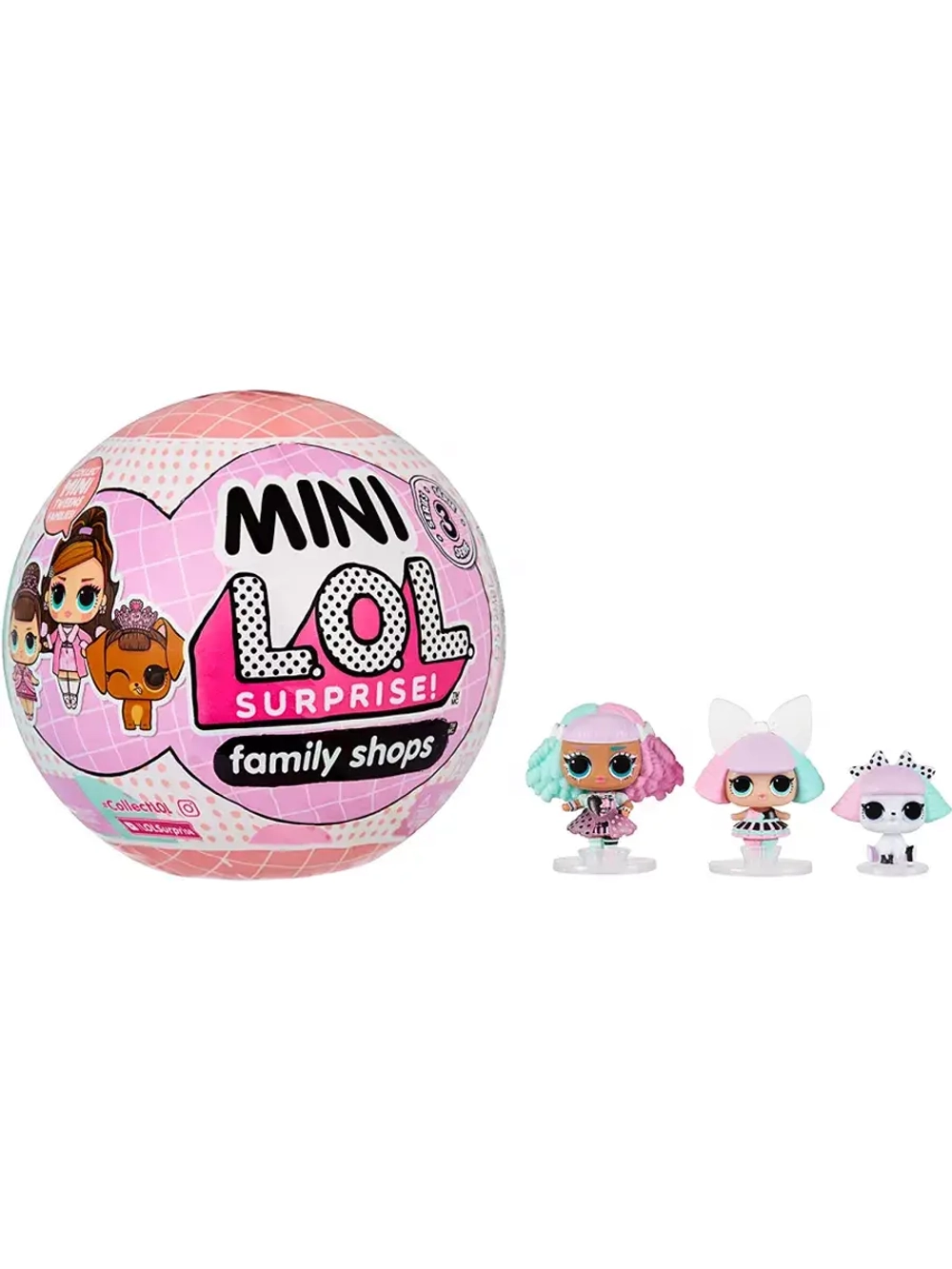 Набор кукол Lol Surprise Mini Family Shops 3 серия