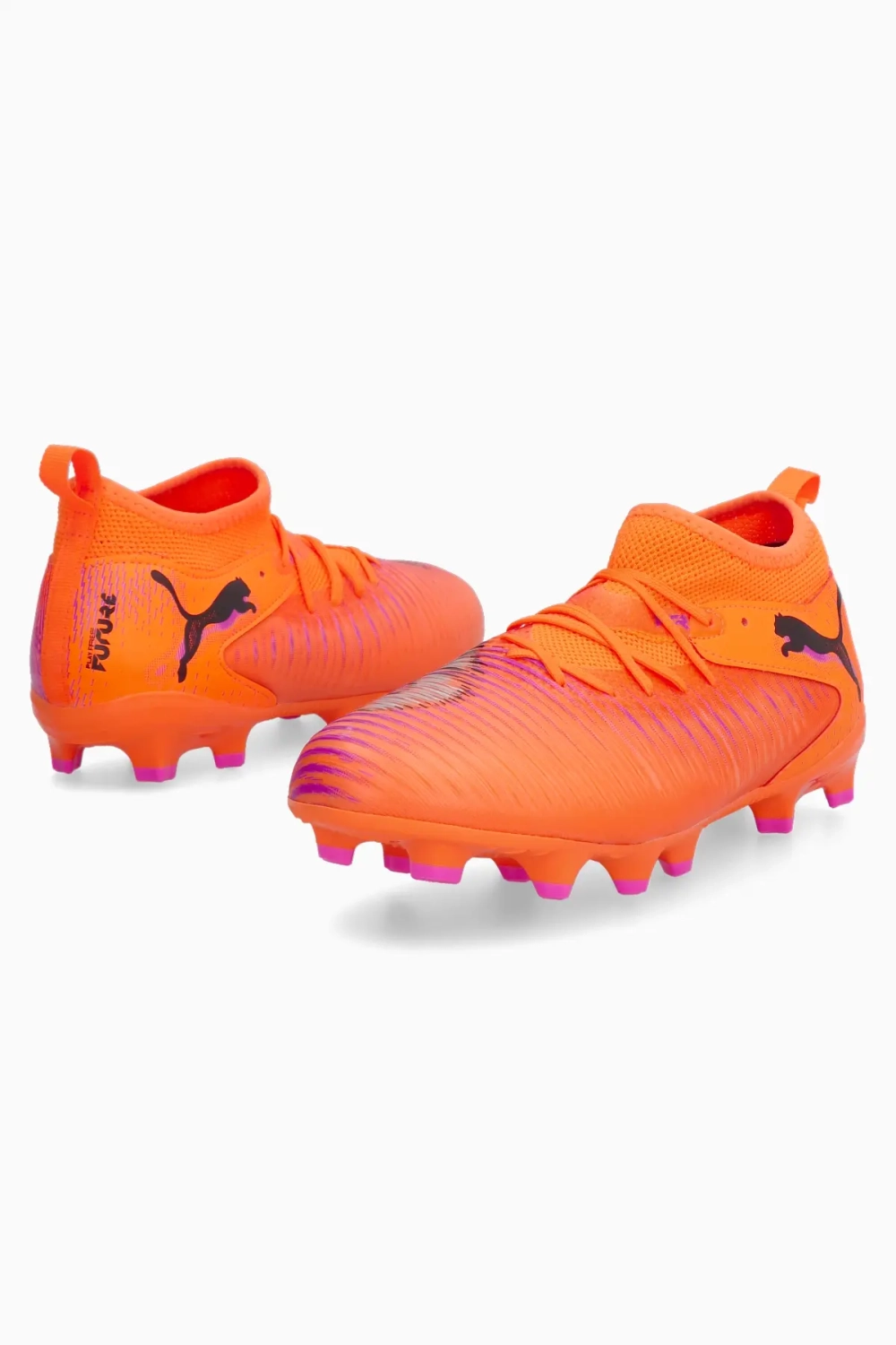 Бутсы Puma Future 8 Match FG/AG Junior - оранжевый