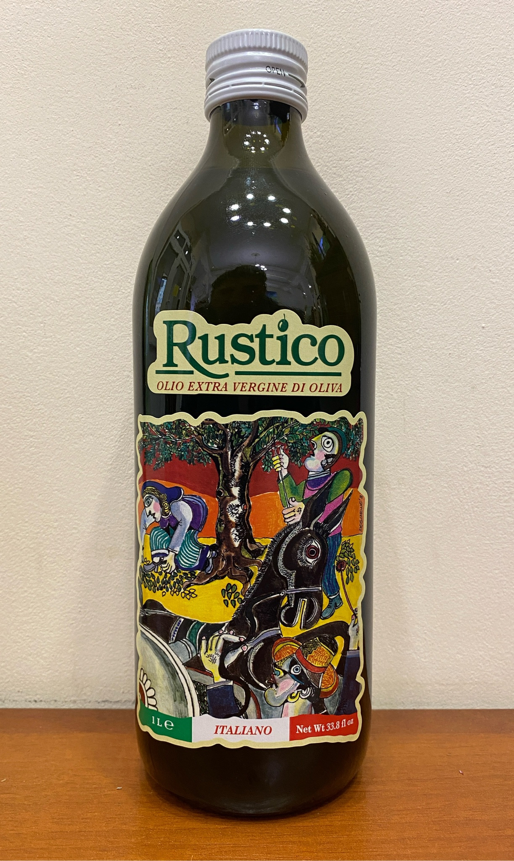 Оливковое масло Carmela di Caro RUSTICO Extra Virgin Non Filtrato, Сицилия, Италия