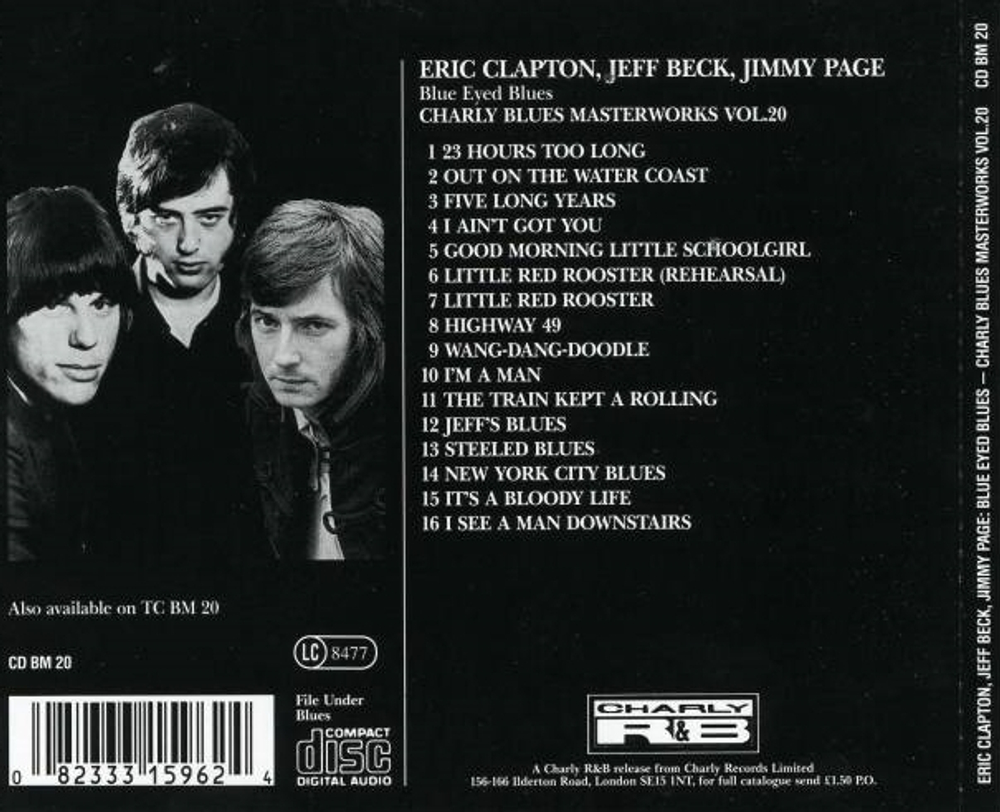 Eric Clapton, Jeff Beck, Jimmy Page / Blue Eyed Blues (CD)