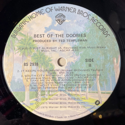 Винтажная виниловая пластинка LP The Doobie Brothers Best Of (USA 1976)